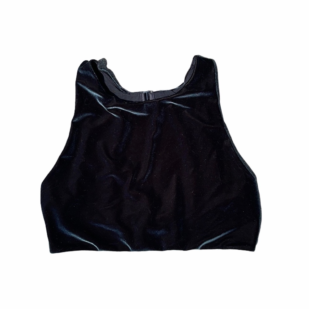 Victoria Secret Sport Green Velvet Bra